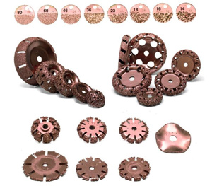 Italmatic carbide wheel and tools